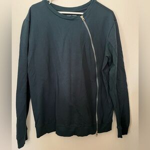 Universal Standard Deep Sea Zip-Up Sweatshirt